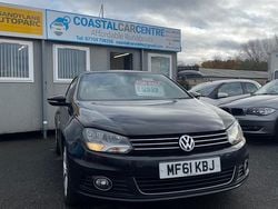 Black Used 2011 VW Eos SE Cabriolet | £2,499 (Fair price)