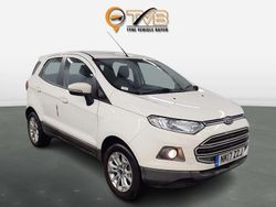 White Used 2017 Ford Ecosport Zetec SUV | £6,995 (Fair price)