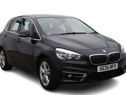 Black Used 2015 BMW 218 Luxury Line Hatchback | £6,000 (Fair price)