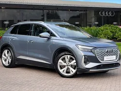 Blue Used 2022 Audi Q4 e-tron S-Line SUV | £24,950 (Good price)