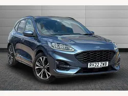 Blue Used 2022 Ford Kuga ST-Line X SUV | £21,495 (Fair price)