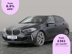 Black Used 2021 BMW M135 Performance Hatchback | £24,698 (Fair price)