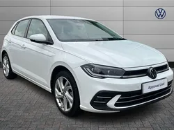 White Used 2024 VW Polo Style Hatchback | £18,499 (Fair price)