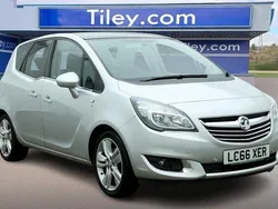 Silver Used 2017 Vauxhall Meriva MPV | £4,490 (Fair price)