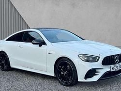 White Used 2023 Mercedes E53 AMG Premium Plus Coupe | £50,480 (Fair price)