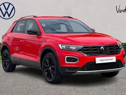 Red Used 2021 VW T-Roc Black Edition SUV | £18,376 (Fair price)