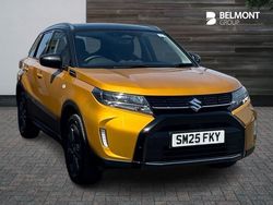 Yellow New 2025 Suzuki Vitara SUV | £26,995 (A bit pricey)