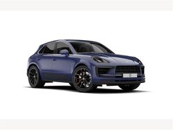 Sapphire blue metallic Used 2021 Porsche Macan Turbo SUV | £45,995