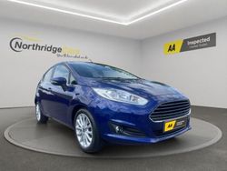 Blue Used 2017 Ford Fiesta Titanium X Hatchback | £9,599 (Fair price)