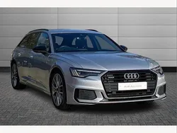Silver Used 2021 Audi A6 Black Edition Estate | £29,950 (Fair price)