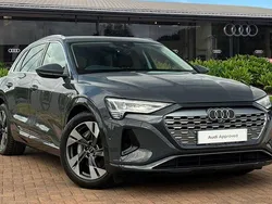 Grey Used 2023 Audi Q8 e-tron Sport SUV | £33,980
