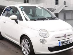 White Used 2012 Fiat 500 Hatchback | £2,750 (Super price)