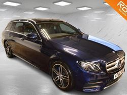 Blue Used 2016 Mercedes E220 AMG line Estate | £14,490 (Fair price)
