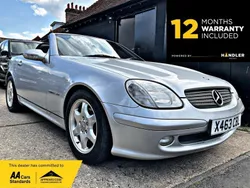 Silver Used 2000 Mercedes SLK230 Cabriolet | £4,890 (Expensive)