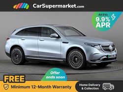 Silver Used 2020 Mercedes EQC400 AMG Line Premium Plus SUV | £23,197 (A bit pricey)