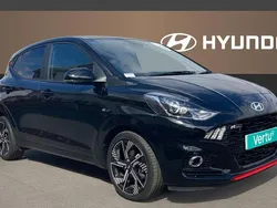Black Used 2024 Hyundai i10 N Line Hatchback | £16,032 (A bit pricey)
