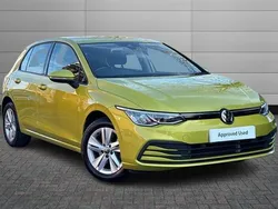 Lime yellow Used 2020 VW Golf VIII S Hatchback | £15,795 (Good price)