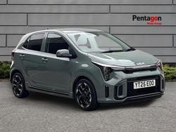 Green Used 2025 Kia Picanto GT-Line Hatchback | £15,402 (A bit pricey)