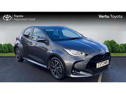 Grey Used 2022 Toyota Yaris Hybrid Design Hatchback | £16,512 (Fair price)