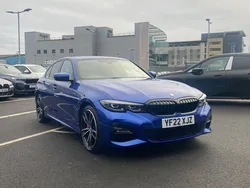 Blue Used 2022 BMW 330 M Sport | £29,500 (Fair price)