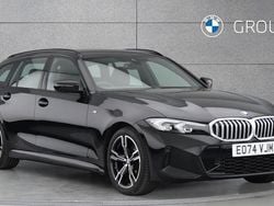 Black Used 2024 BMW 320 M Sport Estate | £32,749 (Fair price)