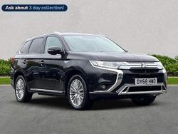 Black Used 2018 Mitsubishi Outlander P-HEV Estate | £12,949 (Fair price)