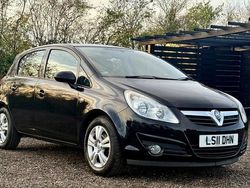 Black Used 2011 Vauxhall Corsa Hatchback | £3,495 (Good price)