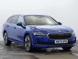 Energy blue Used 2025 Skoda Superb SE L Estate | £31,495 (Expensive)