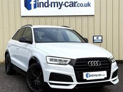 White Used 2018 Audi Q3 Black Edition SUV | £16,999 (Fair price)