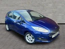 Blue Used 2016 Ford Fiesta Zetec Hatchback | £4,995 (Fair price)