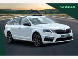 White Used 2017 Skoda Octavia vRS Estate | £18,270 (A bit pricey)