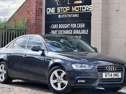 Blue Used 2014 Audi A4 Sedan | £4,495 (Super price)