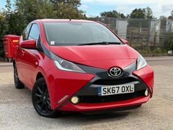 Red Used 2017 Toyota Aygo x-style Hatchback | £6,290 (Fair price)