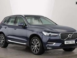 Metallic denim blue Used 2021 Volvo XC60 Inscription SUV | £29,494 (Good price)