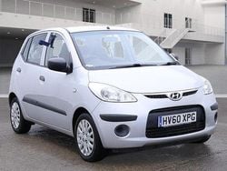 Silver Used 2010 Hyundai i10 Classic Hatchback | £2,490 (Good price)