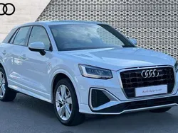 White Used 2021 Audi Q2 S-Line SUV | £22,379 (Fair price)