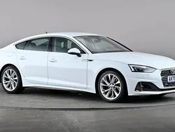 White Used 2020 Audi A5 Sport Coupe | £20,998 (Fair price)