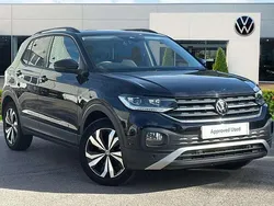 Black Used 2022 VW T-Cross Black Edition SUV | £18,999 (Fair price)