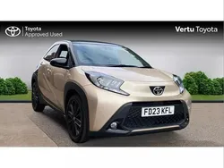Beige Used 2023 Toyota Aygo Edition Hatchback | £14,158 (Fair price)