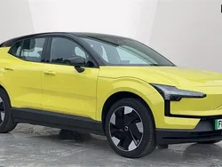 Metallic moss yellow Used 2025 Volvo EX30 Plus SUV | £30,214 (Good price)