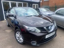 Black Used 2014 Nissan Qashqai Acenta Premium SUV | £4,295