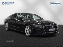 Black Used 2021 Audi A7 S-Line Hatchback | £26,480 (Good price)