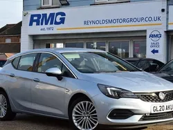 Silver Used 2020 Vauxhall Astra Elite Hatchback | £9,250 (Fair price)