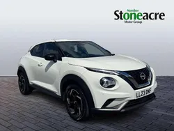 White Used 2023 Nissan Juke N-Connecta SUV | £14,795 (Fair price)