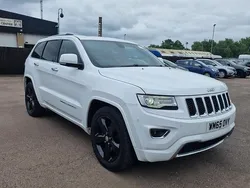 White Used 2015 Jeep Grand Cherokee Overland SUV | £9,495 (Good price)