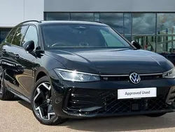 Grenadilla black metallic Used 2025 VW Passat R-line Estate | £37,806