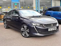 Blue Used 2020 Peugeot 508 GT-line Hatchback | £14,289 (Fair price)