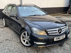 Black Used 2012 Mercedes C220 Estate | £4,595 (Fair price)
