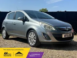 Silver Used 2011 Vauxhall Corsa Hatchback | £4,995 (Fair price)