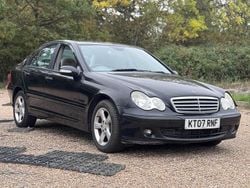 Black Used 2007 Mercedes C180 Classic Sedan | £900